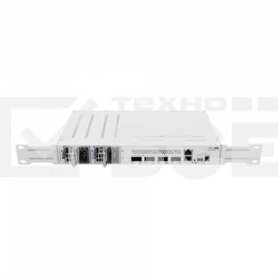 Коммутатор Mikrotik CRS504-4XQ-IN, 1x10Base-T/100Base-TX, 4xQSFP28, Switching capacity 800 Gbps