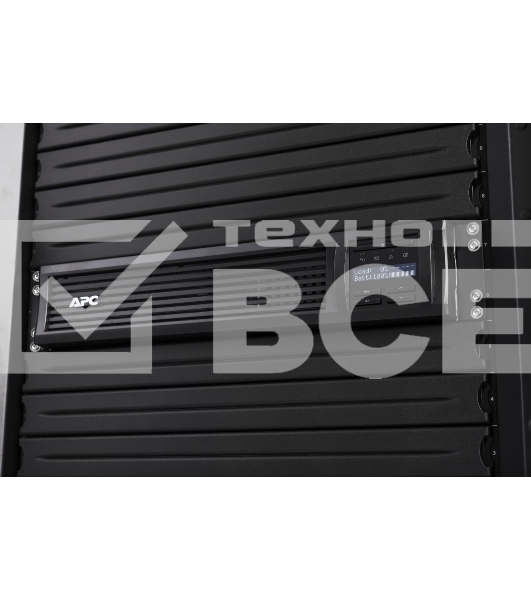 Источник бесперебойного питания APC Smart-UPS SMT3000RMI2UC 2700Вт 3000ВА черный