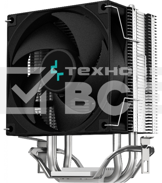 Кулер для процессора DEEPCOOL AG300 серебристый, 92 мм, алюминий/медь, 3050 об/мин, 30.5 дБ, 4 pin, 150 Вт, 129 мм