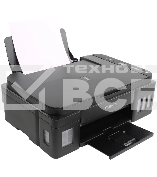 МФУ струйный Canon PIXMA G2410 (2313C009), A4, цветной, печ. 8.8 стр/мин (ч/б) 5 стр/мин (цвет), скан. до 19 стр/мин., 1200 x 4800 dpi (принтер) 1200x600dpi (сканер), USB