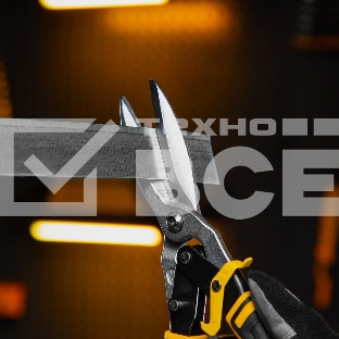 Ножницы по металлу Denzel, 315мм, прямой проходной рез,сталь-CrMo, трехкомп.рук-ки