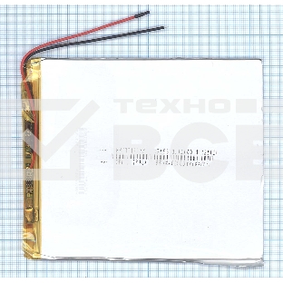 Портативный аккумулятор Li-Pol (батарея) 2.5*100*120мм 2pin 3.7V/5400mAh