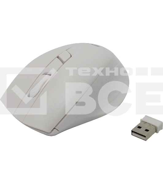 Мышь беспроводная SVEN RX-325 белый, 1000 dpi, радиоканал, USB, кнопки - 4