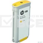 Картридж струйный HP 728 с желтыми чернилами для принтеров Designjet, 130 мл, фото2