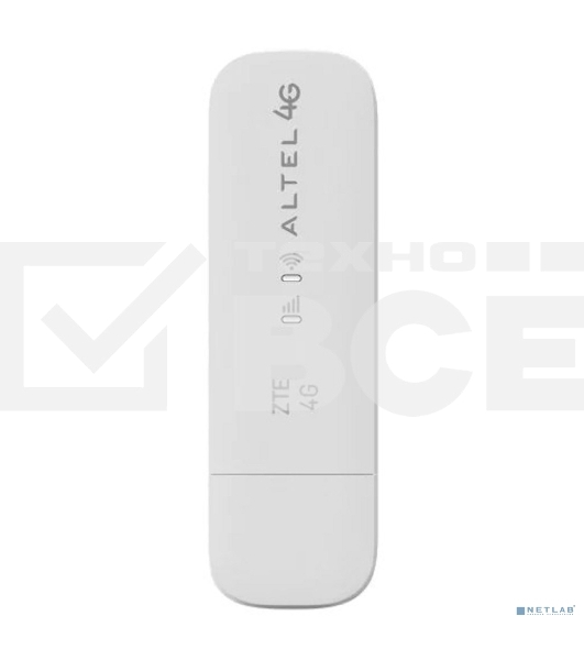 Модем 2G/3G/4G ZTE MF79RU USB Wi-Fi Firewall внешний белый