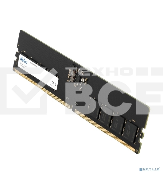 Оперативная память NETAC Basic, DDR5, 16GB (1x16GB), 4800MHz, CL40