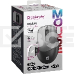 Мышь беспроводная Defender Feam MM-296 черный, 1600 dpi, радиоканал, USB, кнопки - 4, фото3