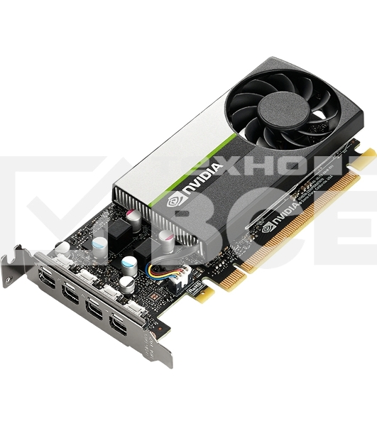 Видеокарта NVIDIA Quadro T1000 4G - BOX, brand new original with individual package, - include ATX and LT brackets (900-5G172-2550-000) (023076) {8}