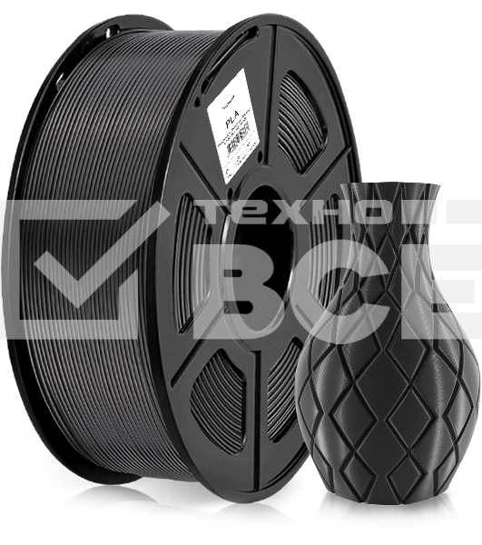 Пластик для принтера 3D Cactus CS-3D-PLA-1KG-BLACK PLA d1.75мм 1кг 1цв.