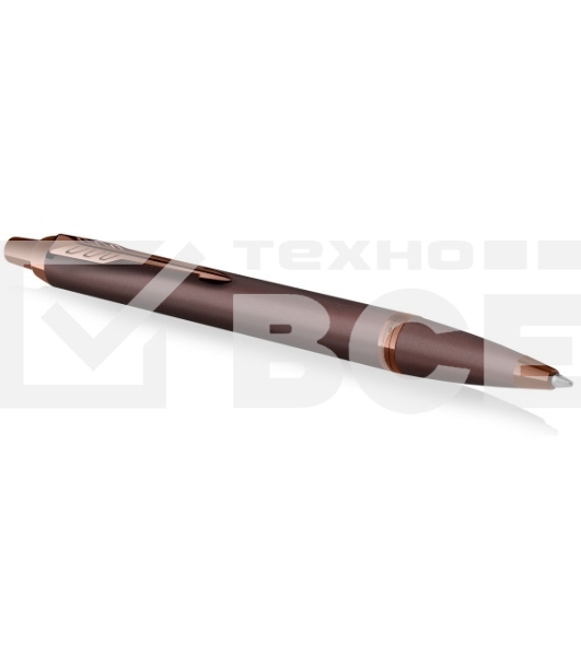 Ручка шариковая Parker IM Monochrome K328 (2190514) Burgundy PVD M син. черн. подар.кор.