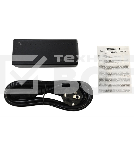 Инжектор PoE Origo OPE301GI 10/100/1000BASE-T 30Вт 100-240В(АС) (OPE301GI/30W/A1A )