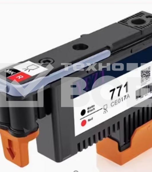 Печатающая головка NVPrint 771 (NV-CE017A-RE) Matt Black/Chromatic Red для HP (восстановленная, совместимая)