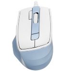 Мышь проводная A4Tech Fstyler FM45S Air голубой/белый, 2400 dpi, USB, кнопки - 7, фото5