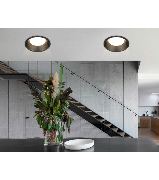 Светильник Ambrella light TN51814 BK черный GX53 max 15W D105*36