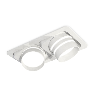 Комплект встраиваемого поворотного светильника Ambrella light XC7663082 SWH/FR белый песок/белый матовый MR16 GU5.3 (C7663, N7141)