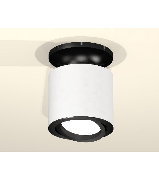 Светильник Ambrella Light XS7401081 SWH/PBK белый песок/черный полированный MR16 GU5.3 (N7926, C7401, N7002)