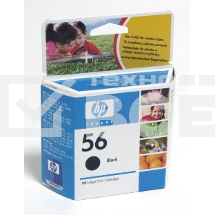 Картридж струйный HP №56 C6656AE черный для HP PCS 2100/DJ 5550/450/PS 7150/7350/7550 (520стр.)