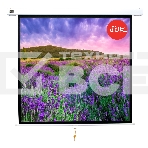 Экран 180x180см Wallscreen 1:1 настенно-потолочный рулонный белый100', фото 1