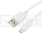 Кабель USB 2.0 Pro Cablexpert CC-mUSB2-AMBM-6W, AM/microBM 5P, 1.8м, экран, белый, пакет, фото3