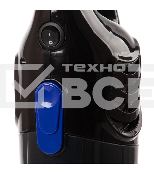 Пылесос вертикальный Endever VC-286 серый, питание от сети, 100 Вт, уборка сухая, пылесборник 1.9 л