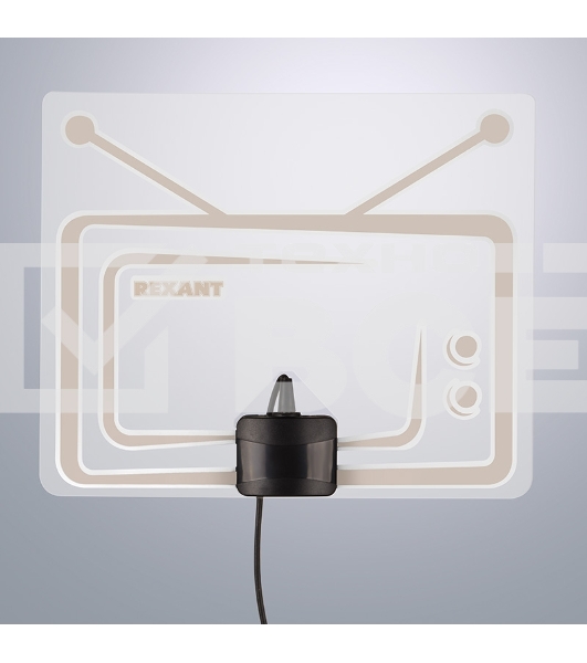 Антенна комнатная «Активная» для цифрового телевидения DVB-T2 Ag-717  34-0717  Rexant