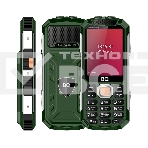 Мобильный телефон BQ 2817 Tank Quattro Power зеленый, фото 1