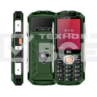 Мобильный телефон BQ 2817 Tank Quattro Power зеленый