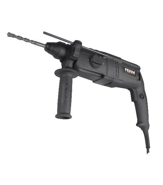Перфоратор FERM SDS-plus HDM1038P мощность - 800 W/сила удара - 2,7 Дж/число ударов в мин - 0-5500/бетон/cталь/дерево-26/13/30