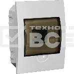 Бокс ЩРВ-П-6 мод. встраив. пластик IP41 GENERICA IEK MKP12-V-06-41-G, фото 1