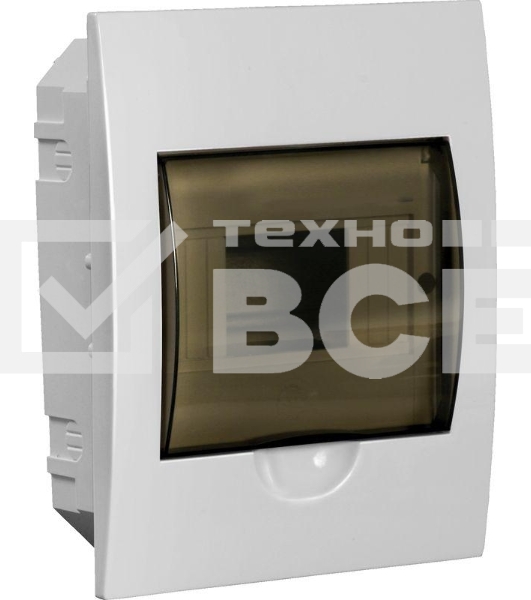 Бокс ЩРВ-П-6 мод. встраив. пластик IP41 GENERICA IEK MKP12-V-06-41-G