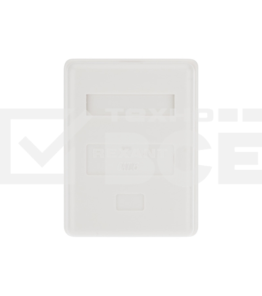 Рoзетка компьютерная внешняя, 1-порт RJ-45 (8P8C), FTP экранированная, категория 6, Rexant