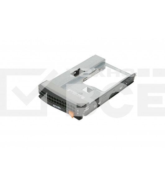 Корзина Supermicro MCP-220-00138-0B Tool-less NVMe Black gen-5 3.5-to-2.5 drive tray, Orange tab