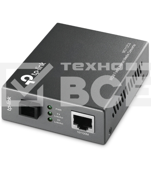 Сетевой коммутатор TP-Link SMB MC112CS Медиаконвертер 10/100M RJ45 to 100M single-mode, Full-duplex, up to 20Km