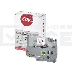 Кассета с лентой S'OK by Sakura Printing TZE445 для Brother, белый на красном, 18мм/8м, наклейка, фото 1