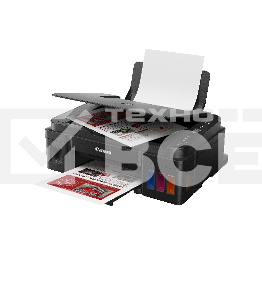 МФУ струйный Canon PIXMA G3410 (2315C009), A4, цветное, печ. 8.8 стр/мин (ч/б) 5 стр/мин (цвет), скан. до 19 стр/мин., 4800x1200 dpi (принтер) 1200х600 dpi (сканер), USB, Wi-Fi