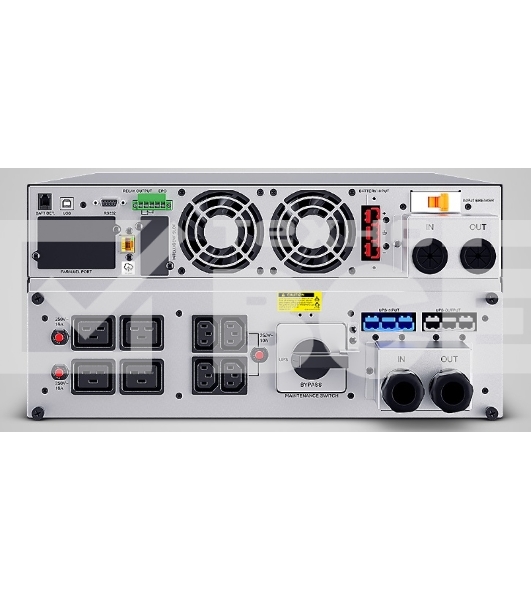 Источник бесперебойного питания CyberPower OLS6KERT5U Online 6000VA/6000W USB/RS-232/Dry/EPO/SNMP/CloudCard/(4 IEC С13, 4 IEC C19, terminal block)/bat.detect./МВ NEW