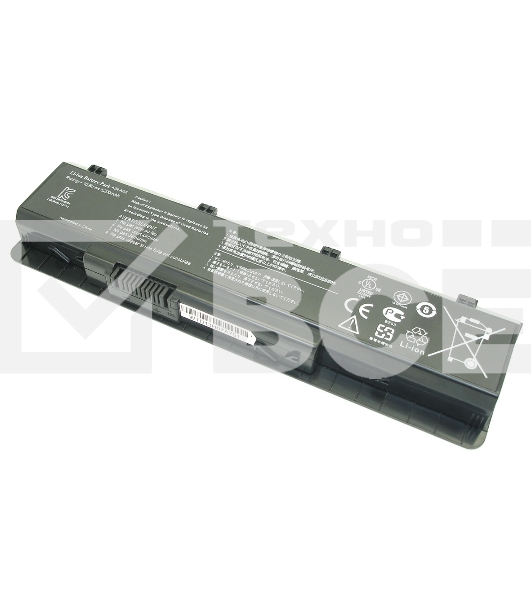 Аккумуляторная батарея для ноутбука Asus N45 10.8V-11.1V 5200mAh A32-N55 черная Orig