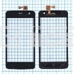 Сенсорное стекло (тачскрин) для Micromax A106 Unite 2 черное, фото2