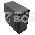 Компьютерный корпус MiniTower Powerman SV511 черный PMP-450ATX U2.0*2+U3.0*1+A(HD), фото 1