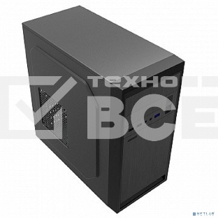 Компьютерный корпус MiniTower Powerman SV511 черный PMP-450ATX U2.0*2+U3.0*1+A(HD)