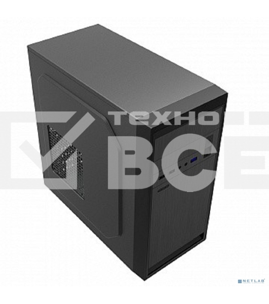 Компьютерный корпус MiniTower Powerman SV511 черный PMP-450ATX U2.0*2+U3.0*1+A(HD)