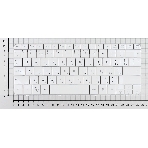 Клавиатура для ноутбука HP Pavilion DV2-1000 DV2-1100 DV2-1200 белая, фото 1
