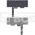 Клавиатура для ноутбука Lenovo Legion Pro 7 16IRX8 черная, фото3