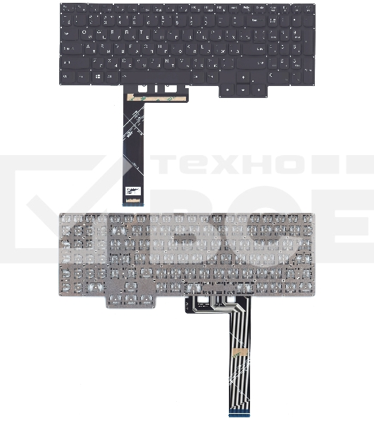 Клавиатура для ноутбука Lenovo Legion Pro 7 16IRX8 черная