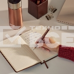 Ручка шариковая Parker IM Monochrome K328 (2190514) Burgundy PVD M син. черн. подар.кор., фото3