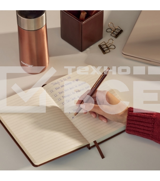 Ручка шариковая Parker IM Monochrome K328 (2190514) Burgundy PVD M син. черн. подар.кор.