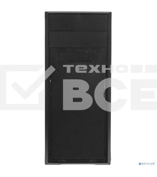 Компьютерный корпус c блоком питания 450 Ватт/ Case Foxline FL-302-FZ450-U32 ATX case, black, w/PSU 450W 8cm, w/2xUSB2.0+2xUSB3.0, w/pwr cord, w/o FAN