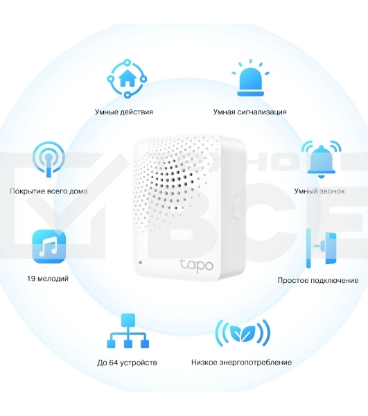 Центр управления умным домом TP-Link Tapo H100