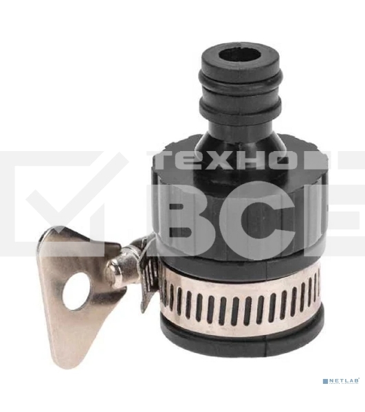 Адаптер пластмассовый 3/4дюйм с внешним хомутом ЧЕТЫРЕ СЕЗОНА 62-0280