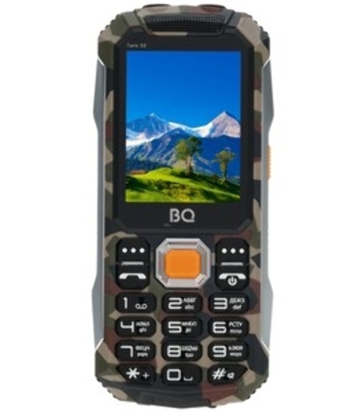 Мобильный телефон BQ 2830L Tank Connect Max камуфляж/серый
